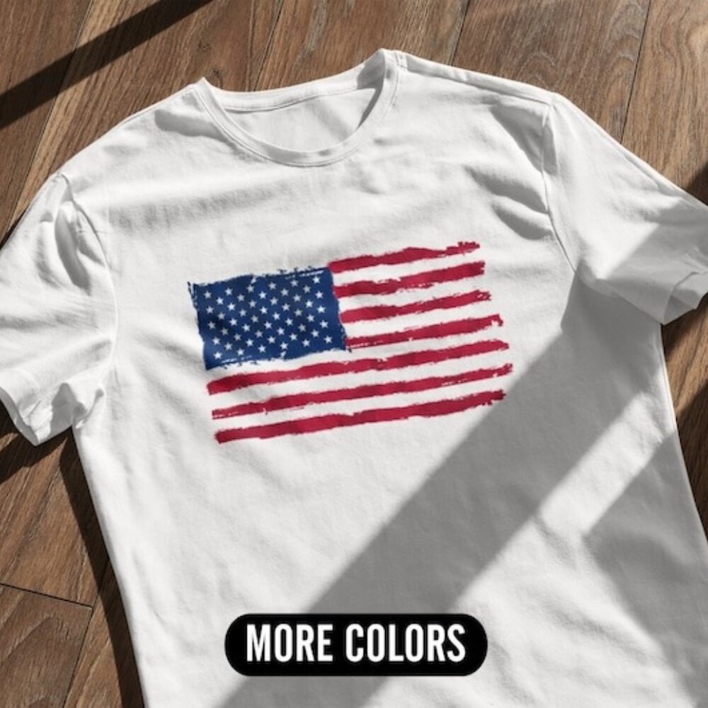 American Flag Shirt, America Flag T-shirt, 4Th Of July Flag Shirt